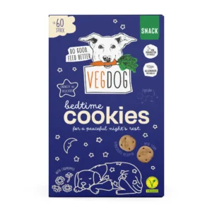 Bedtime Cookies: Snack Relajante Perro | Descanso Natural Nocturno